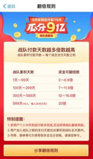 借助支付宝3月瓜分9亿活动 另类操作可日引粉丝1000+