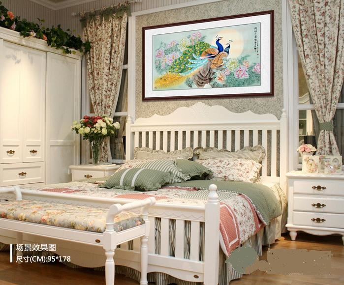 卧室装饰画：卧室适合挂什么字画好？挂画就挂温馨吉祥的国画花鸟画 