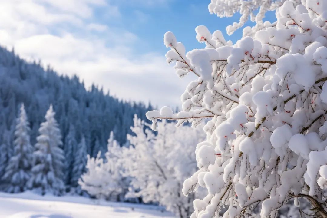 雪落人间，愿你心存安暖